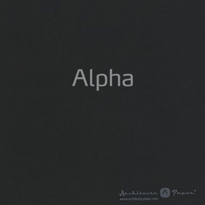 Architects Paper gyártó Alpha katalógusa