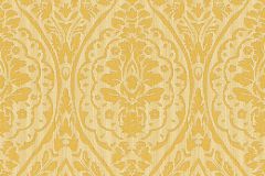 96195-1 cikkszámú tapéta.Barokk-klasszikus,valódi textil,bézs-drapp,sárga,gyengén mosható,vlies tapéta