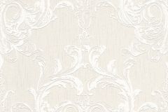 96196-2 cikkszámú tapéta.Barokk-klasszikus,valódi textil,bézs-drapp,fehér,gyengén mosható,vlies tapéta