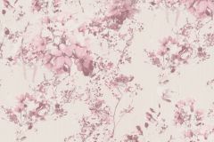 37816-3 cikkszámú tapéta.Virágmintás,fehér,pink-rózsaszín,súrolható,vlies tapéta