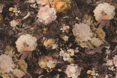 38821-2 cikkszámú tapéta.Virágmintás,barna,pink-rózsaszín,súrolható,vlies tapéta