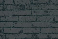 9078-82 cikkszámú tapéta.Egyszínű,kőhatású-kőmintás,fekete,szürke,lemosható,vlies tapéta