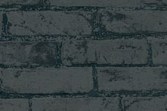 9078-82 cikkszámú tapéta.Egyszínű,kőhatású-kőmintás,fekete,szürke,lemosható,vlies tapéta