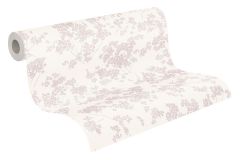 39548-1 cikkszámú tapéta.Természeti mintás,virágmintás,fehér,pink-rózsaszín,lemosható,vlies tapéta