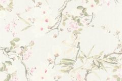 36498-1 cikkszámú tapéta.állatok,különleges felületű,természeti mintás,fehér,pink-rózsaszín,szürke,zöld,lemosható,vlies tapéta