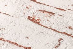 9078-13 cikkszámú tapéta.3d hatású,kőhatású-kőmintás,retro,barna,fehér,narancs-terrakotta,lemosható,vlies tapéta