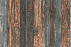 9086-12 cikkszámú tapéta.3d hatású,csíkos,fa hatású-fa mintás,barna,fekete,kék,súrolható,illesztés mentes,vlies tapéta