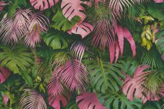 37280-1 cikkszámú tapéta.Természeti mintás,pink-rózsaszín,zöld,súrolható,vlies tapéta