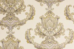 33546-2 cikkszámú tapéta.Barokk-klasszikus,metál-fényes,arany,bézs-drapp,súrolható,vlies tapéta