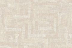 78204-1 cikkszámú tapéta.Geometriai mintás,textil hatású,textilmintás,bézs-drapp,súrolható,vlies tapéta