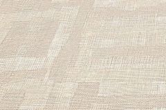 78204-1 cikkszámú tapéta.Geometriai mintás,textil hatású,textilmintás,bézs-drapp,súrolható,vlies tapéta
