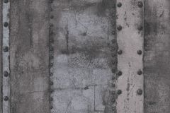 37743-4 cikkszámú tapéta.Különleges motívumos,szürke,súrolható,illesztés mentes,vlies tapéta