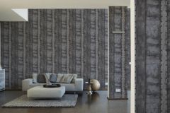 37743-4 cikkszámú tapéta.Különleges motívumos,szürke,súrolható,illesztés mentes,vlies tapéta