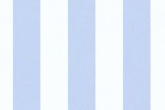 38148-5 cikkszámú tapéta.Csíkos,fehér,kék,gyengén mosható,illesztés mentes,vlies tapéta