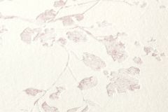 36896-1 cikkszámú tapéta.Különleges felületű,természeti mintás,virágmintás,fehér,pink-rózsaszín,lemosható,vlies tapéta