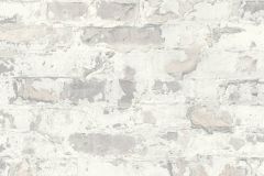 36929-3 cikkszámú tapéta.Kőhatású-kőmintás,különleges felületű,fehér,szürke,súrolható,vlies tapéta