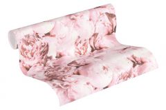37398-3 cikkszámú tapéta.Virágmintás,pink-rózsaszín,súrolható,vlies tapéta
