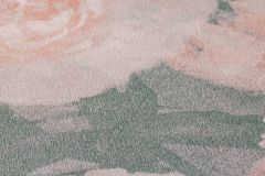 37402-1 cikkszámú tapéta.Virágmintás,pink-rózsaszín,szürke,súrolható,vlies tapéta