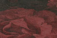 37402-4 cikkszámú tapéta.Virágmintás,piros-bordó,súrolható,vlies tapéta