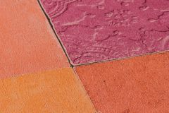 37406-5 cikkszámú tapéta.Konyha-fürdőszobai,marokkói ,narancs-terrakotta,pink-rózsaszín,piros-bordó,súrolható,vlies tapéta