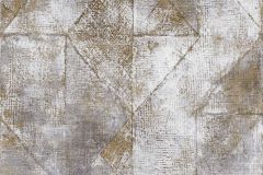 38976-4 cikkszámú tapéta.Beton,geometriai mintás,kőhatású-kőmintás,barna,szürke,súrolható,vlies tapéta