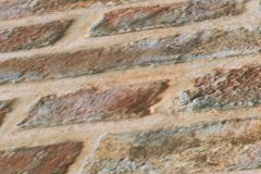 38569-1 cikkszámú tapéta.Kőhatású-kőmintás,barna,narancs-terrakotta,lemosható,anyagában öntapadós  tapéta