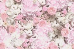 38008-1 cikkszámú tapéta.Virágmintás,pink-rózsaszín,súrolható,vlies tapéta