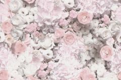 38008-2 cikkszámú tapéta.Virágmintás,pink-rózsaszín,súrolható,vlies tapéta