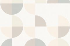 36770-2 cikkszámú tapéta.Geometriai mintás,fehér,pink-rózsaszín,szürke,súrolható,vlies tapéta