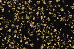 93585-4 cikkszámú tapéta.Barokk-klasszikus,különleges felületű,metál-fényes,virágmintás,arany,fekete,súrolható,vlies tapéta