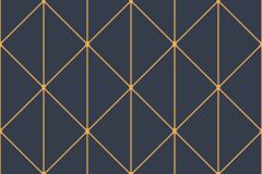 8804 cikkszámú tapéta.Geometriai mintás,bronz,fekete,lemosható,vlies tapéta
