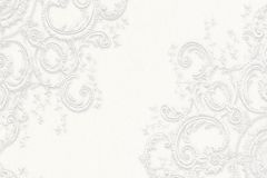 10154-31 cikkszámú tapéta.Barokk-klasszikus,metál-fényes,fehér,lemosható,vlies tapéta