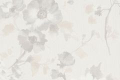 10051-14 cikkszámú tapéta.Virágmintás,bézs-drapp,fehér,lemosható,vlies tapéta