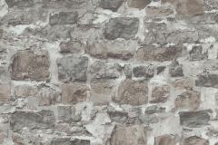10092-02 cikkszámú tapéta.Kőhatású-kőmintás,barna,szürke,súrolható,vlies tapéta