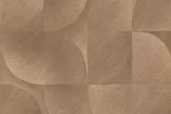 10392-11 cikkszámú tapéta.3d hatású,geometriai mintás,barna,lemosható,vlies tapéta