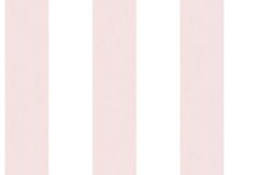 G67585 cikkszámú tapéta.Csíkos,fehér,pink-rózsaszín,illesztés mentes,súrolható,vlies tapéta