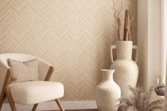 33376 cikkszámú tapéta.Geometriai mintás,barna,súrolható,vlies tapéta