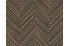 33378 cikkszámú tapéta.Geometriai mintás,barna,súrolható,vlies tapéta