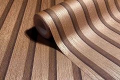 33397 cikkszámú tapéta.3d hatású,csíkos,fa hatású-fa mintás,barna,illesztés mentes,súrolható,vlies tapéta