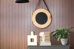 33397 cikkszámú tapéta.3d hatású,csíkos,fa hatású-fa mintás,barna,illesztés mentes,súrolható,vlies tapéta