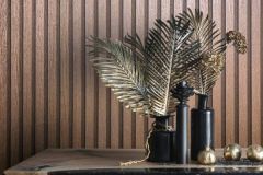 33397 cikkszámú tapéta.3d hatású,csíkos,fa hatású-fa mintás,barna,illesztés mentes,súrolható,vlies tapéta