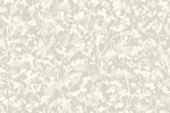 720761 cikkszámú tapéta.Természeti mintás,textil hatású,virágmintás,fehér,szürke,lemosható,vlies tapéta