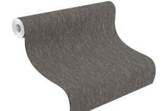 844269 cikkszámú tapéta.Egyszínű,textil hatású,barna,fekete,szürke,illesztés mentes,lemosható,vlies tapéta