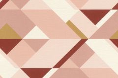 533101 cikkszámú tapéta.Absztrakt,arany,fehér,pink-rózsaszín,piros-bordó,lemosható,vlies tapéta